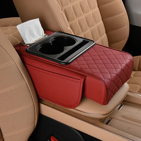 🎄Weihnachtsangebot: Jetzt 49% Rabatt! 🎉Multifunctional PU Leather Car Armrest Box Mat