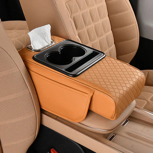 🎄Weihnachtsangebot: Jetzt 49% Rabatt! 🎉Multifunctional PU Leather Car Armrest Box Mat
