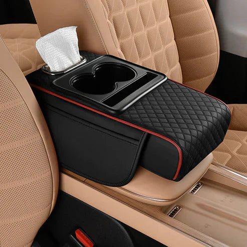 🎄Weihnachtsangebot: Jetzt 49% Rabatt! 🎉Multifunctional PU Leather Car Armrest Box Mat