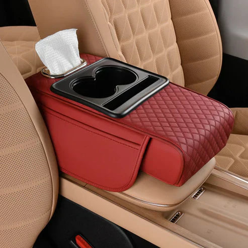 🎄Weihnachtsangebot: Jetzt 49% Rabatt! 🎉Multifunctional PU Leather Car Armrest Box Mat