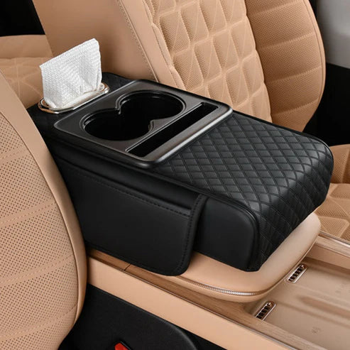 🎄Weihnachtsangebot: Jetzt 49% Rabatt! 🎉Multifunctional PU Leather Car Armrest Box Mat