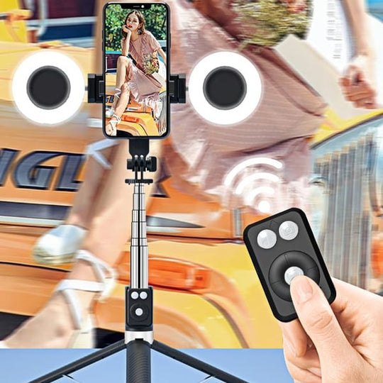 🎁Hot Sale 30% OFF⏳New 6 in 1 Bluetooth Selfie Stick