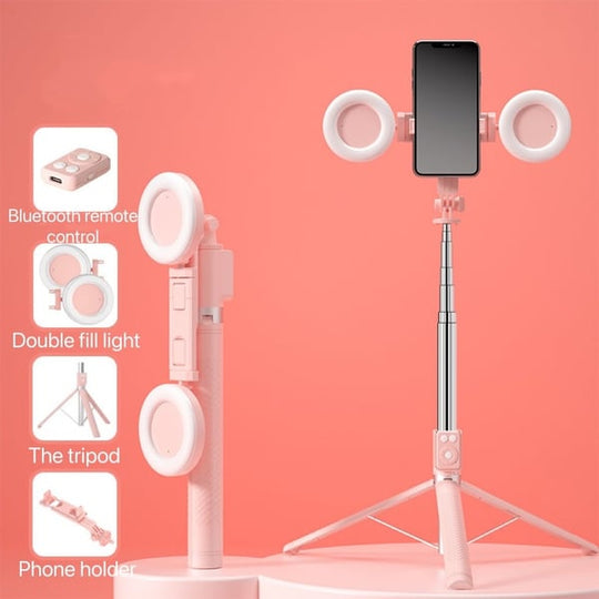 🎁Hot Sale 30% OFF⏳New 6 in 1 Bluetooth Selfie Stick