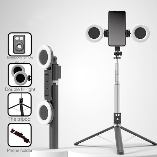 🎁Hot Sale 30% OFF⏳New 6 in 1 Bluetooth Selfie Stick