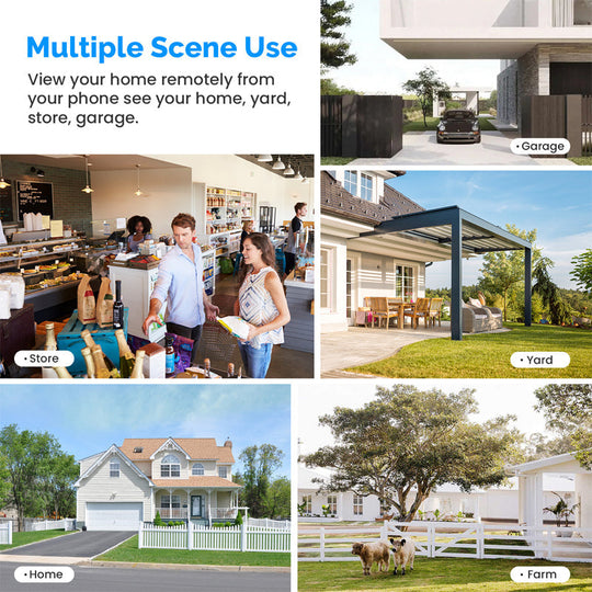 Solar Powered Surveillance Camera - WiFi Wireless IP Camera