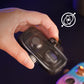 Dual-Flame Refillable Butane Lighter with Visible Gas Chamber