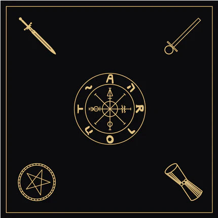 🔮40% OFF NOW! ✨ Witchy Cauldron Tarot Card Set – Rose Gold Accents, Complete Guide Book & Velvet Pouch 🎴📖