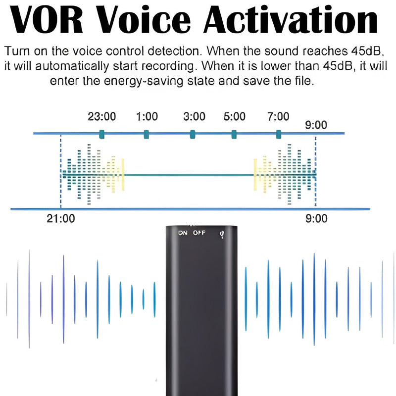 🔥🔥Mini Digital Audio Voice Recorder Pen Dictaphone