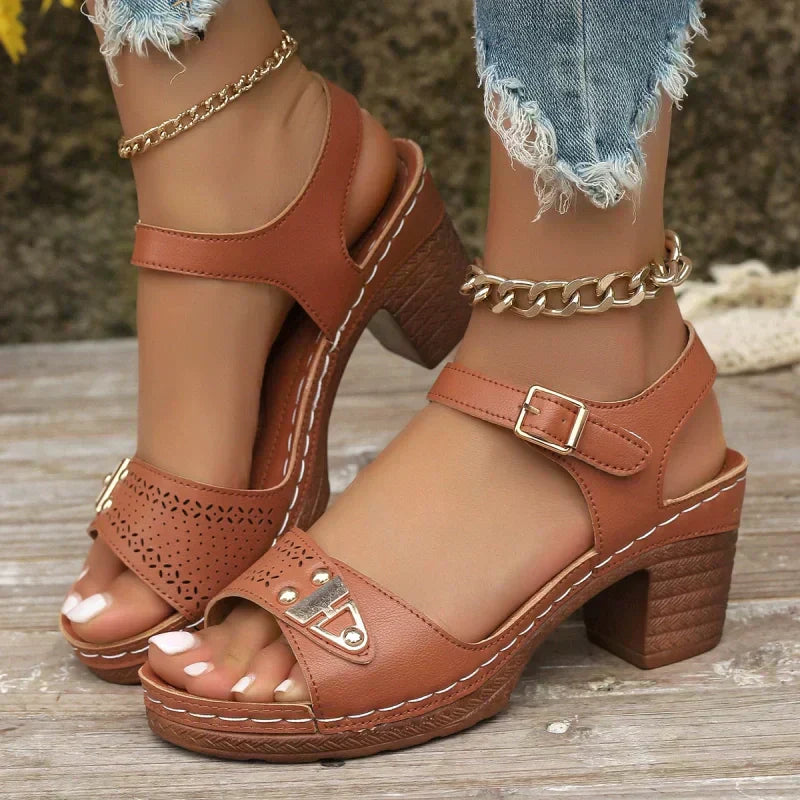 ✨2026 New Arrival 50%OFF👡Women's Chunky Heel Sandals
