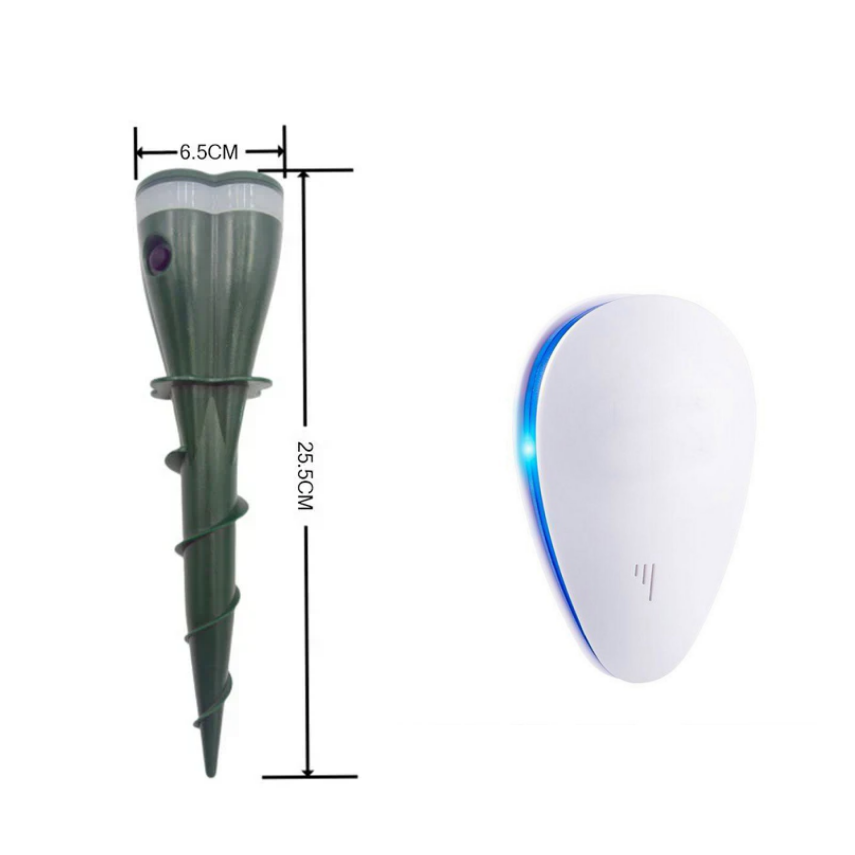 🔥Hot Sale 50% OFF☘️Solar Powered Waterproof Animal Repellent