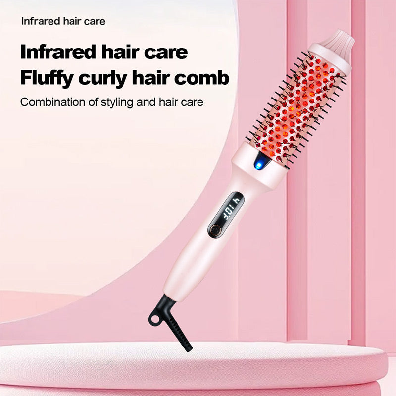 🔥Up to 50% OFF💇‍♀️Refuse collapse Fluffy styling comb Negative Ion Single Thermal brush