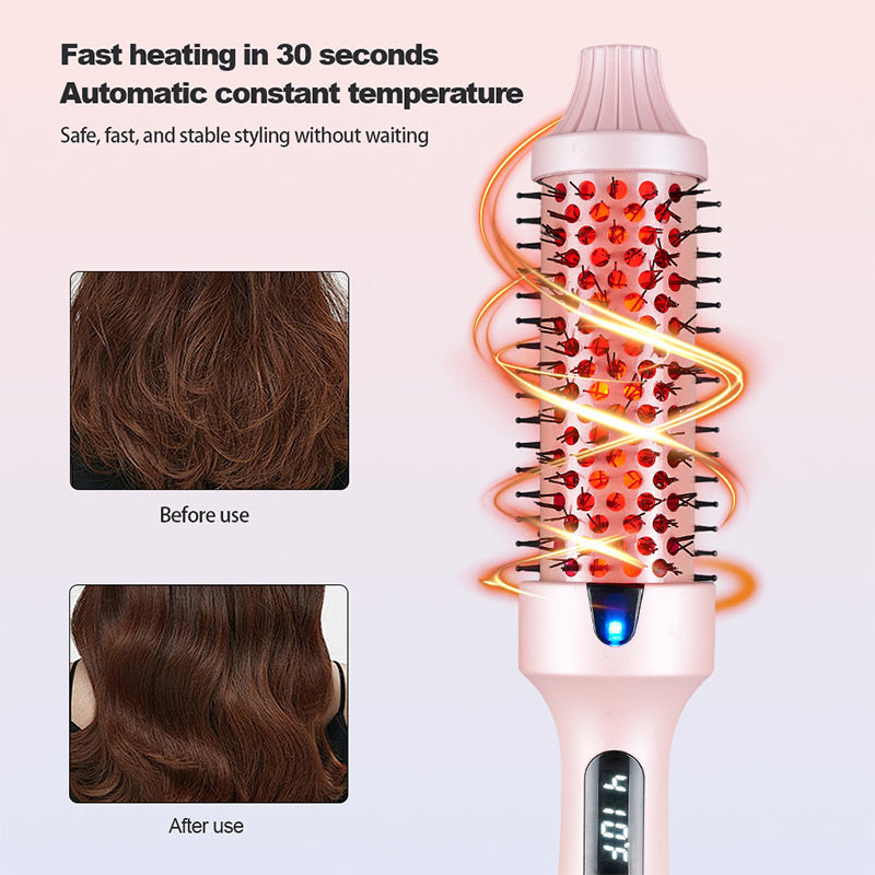 🔥Up to 50% OFF💇‍♀️Refuse collapse Fluffy styling comb Negative Ion Single Thermal brush