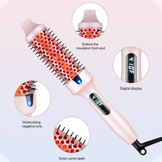 🔥Up to 50% OFF💇‍♀️Refuse collapse Fluffy styling comb Negative Ion Single Thermal brush