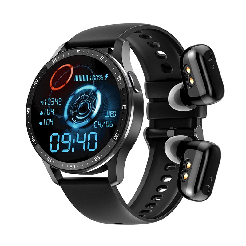 ⌚ 49% OFF NOW! 🎧 2-in-1 Smartwatch with Wireless Earbuds – Music, Calls & Fitness All in One 📱