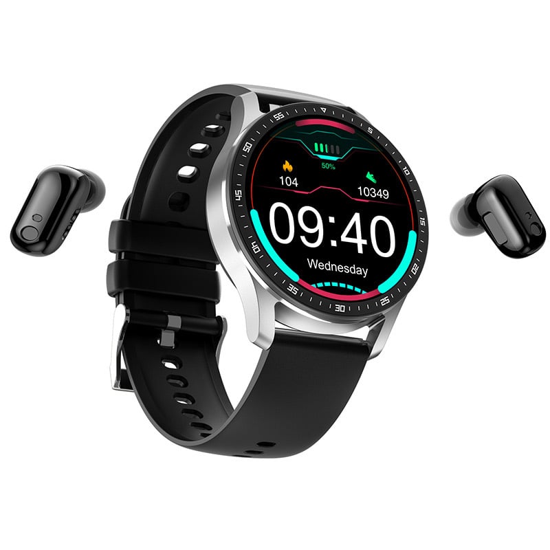⌚ 49% OFF NOW! 🎧 2-in-1 Smartwatch with Wireless Earbuds – Music, Calls & Fitness All in One 📱