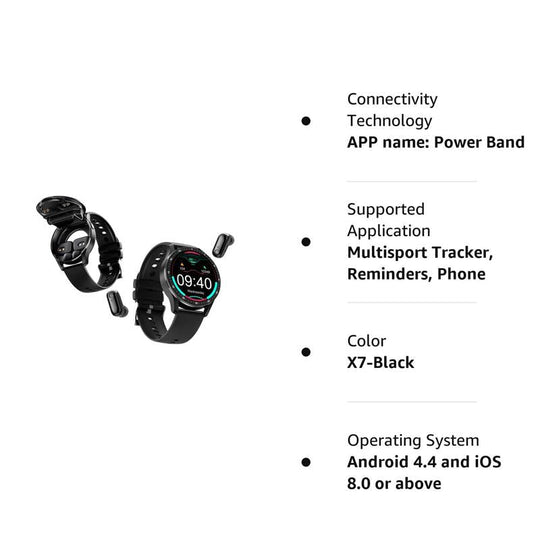 ⌚ 49% OFF NOW! 🎧 2-in-1 Smartwatch with Wireless Earbuds – Music, Calls & Fitness All in One 📱