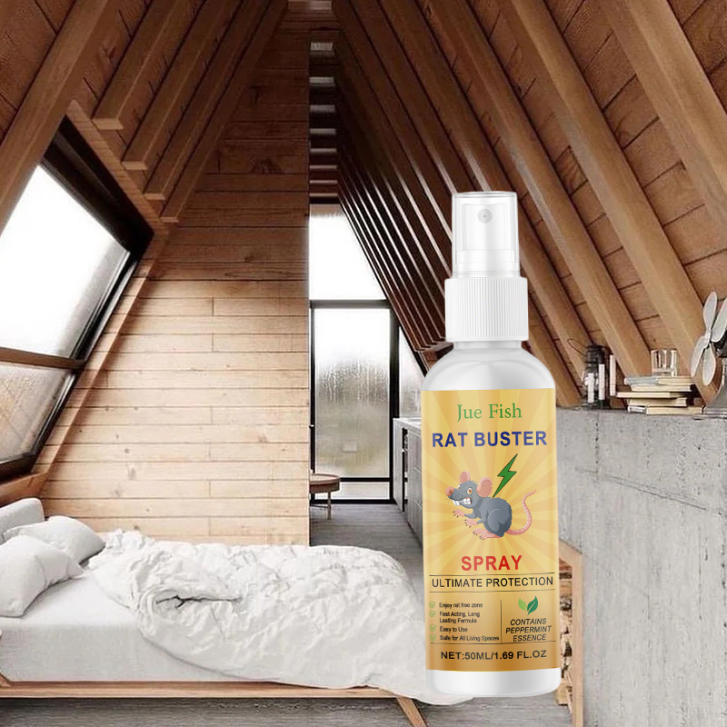 🔥Rodent Control Device🐭 Peppermint Oil Rodent Repellent Spray
