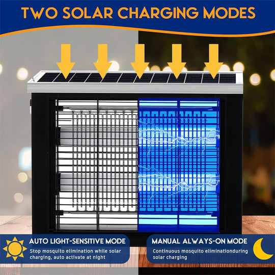 🏡  🦟Éléments essentiels pour le jardin, lampes solaires anti-moustiques, tue-moustiques intelligent !