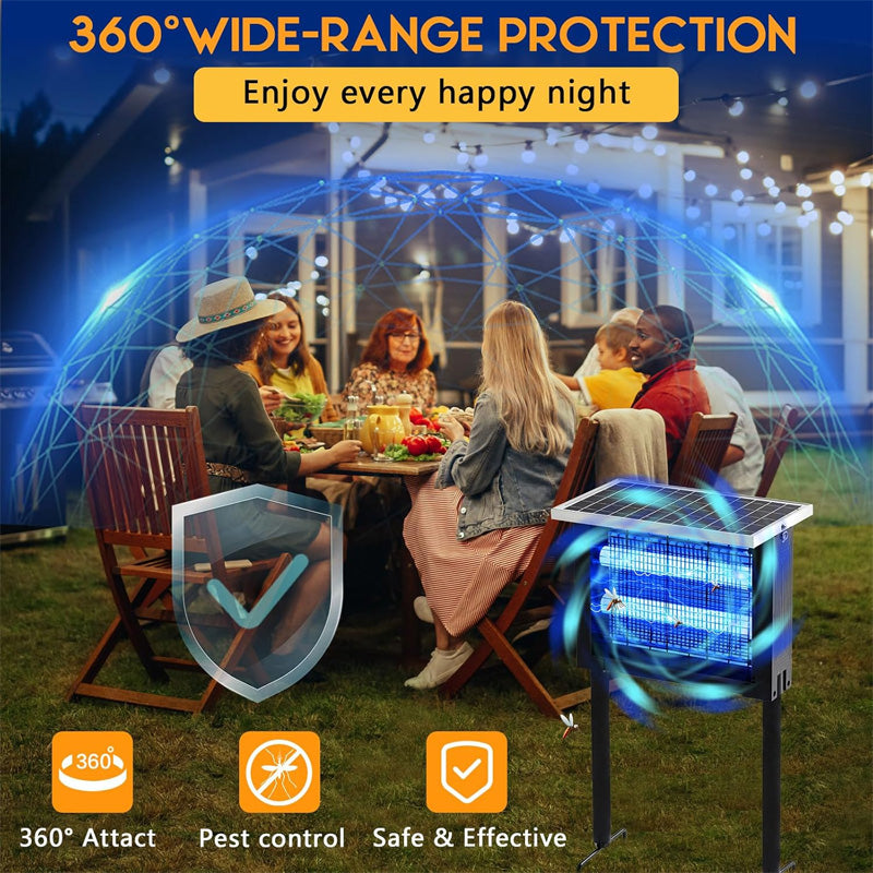 🏡  🦟Éléments essentiels pour le jardin, lampes solaires anti-moustiques, tue-moustiques intelligent !