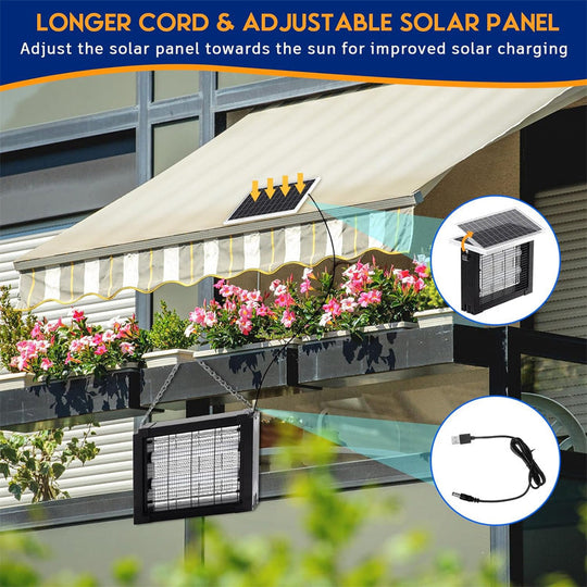 🏡  🦟Éléments essentiels pour le jardin, lampes solaires anti-moustiques, tue-moustiques intelligent !
