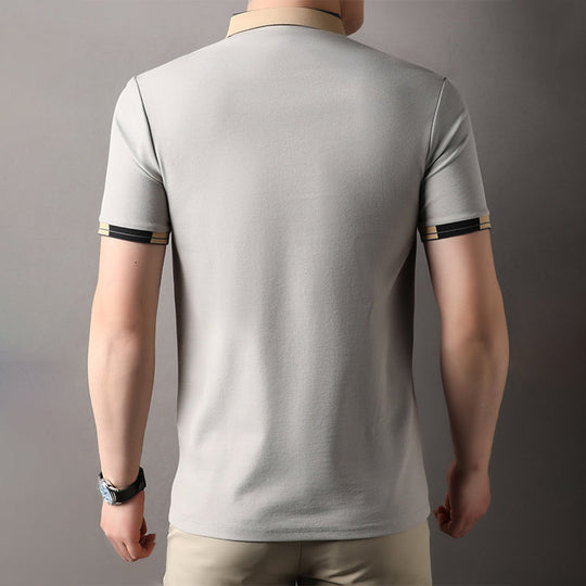 🔥Aanbieding: 50% korting🔥Lichtgewicht herenoverhemd met korte mouwen en kraag👔