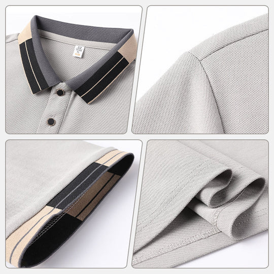 🔥Aanbieding: 50% korting🔥Lichtgewicht herenoverhemd met korte mouwen en kraag👔