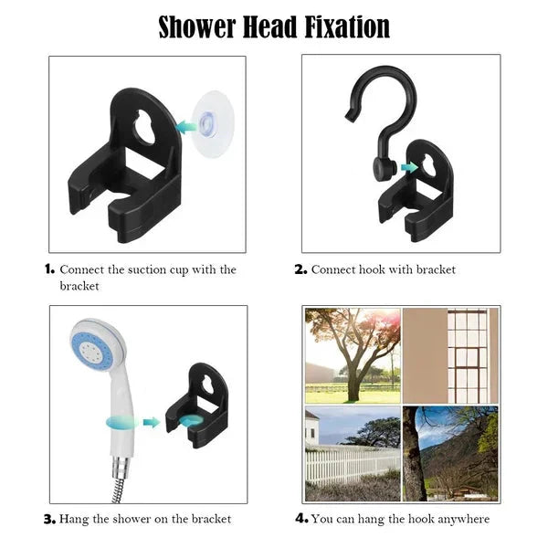 🚿Stay Fresh Outdoors✨Portable Camping Shower with Adjustable Flow – For Easy & Convenient Outdoor Cleaning!