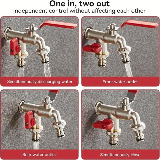 💐30% OFF ! Universal Garden Faucet – Easy Install, No Tools Needed 🛠️🌿【Limited Offer】
