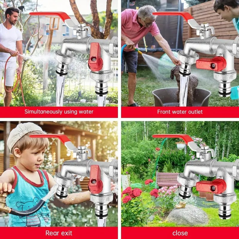 💐30% OFF ! Universal Garden Faucet – Easy Install, No Tools Needed 🛠️🌿【Limited Offer】