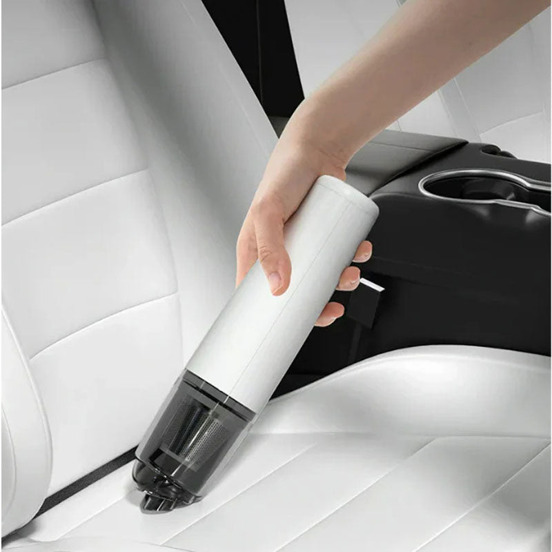 V8 Slim Cordless Car Vacuum – High Power, Lightweight & Deep Cleans Upholstery/Crevices 🔋