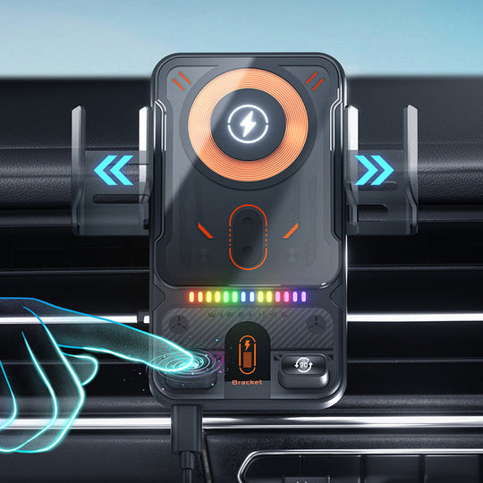 ⏰️Time-Limited 35%OFF！📱New Wireless Fast Charging Car Mount