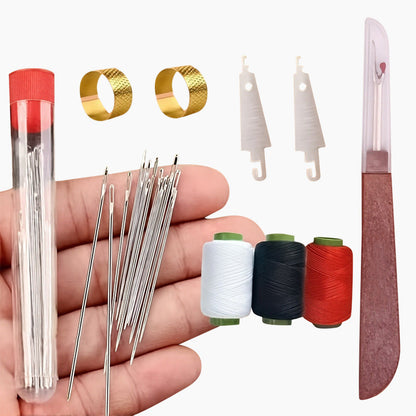 🧵✨ 37PCS Sewing Tool Set – Your All-in-One Stitching Superhero! 🪡🎨