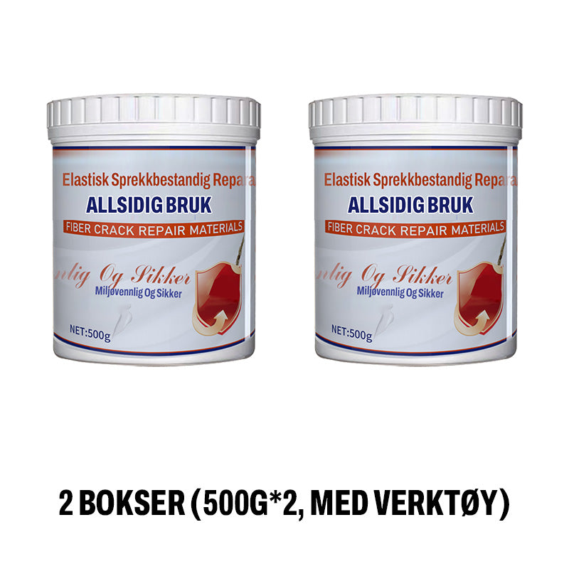 🔧 50% OFF NOW! ✨ Elastic Crack Resistant Wall Repair Paste - Flexible & Waterproof Filler for Interior/Exterior Walls with Easy Application 🏠✨