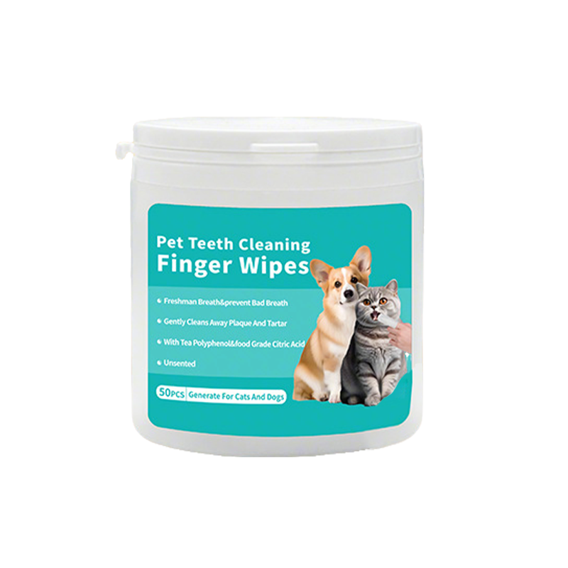 Natural Pet Dental Finger Wipes