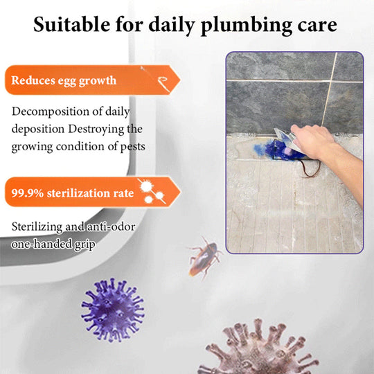🥰2025 New Hot Sale - 50% OFF✨Multi-Use Powerful Anti-Clog Drain Cleaner Powder