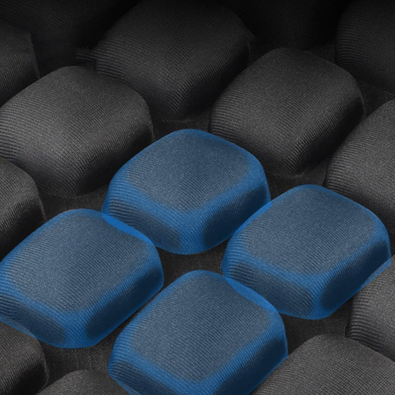 Bärbar kontorstryck lättnad uppblåsbar sittdyna