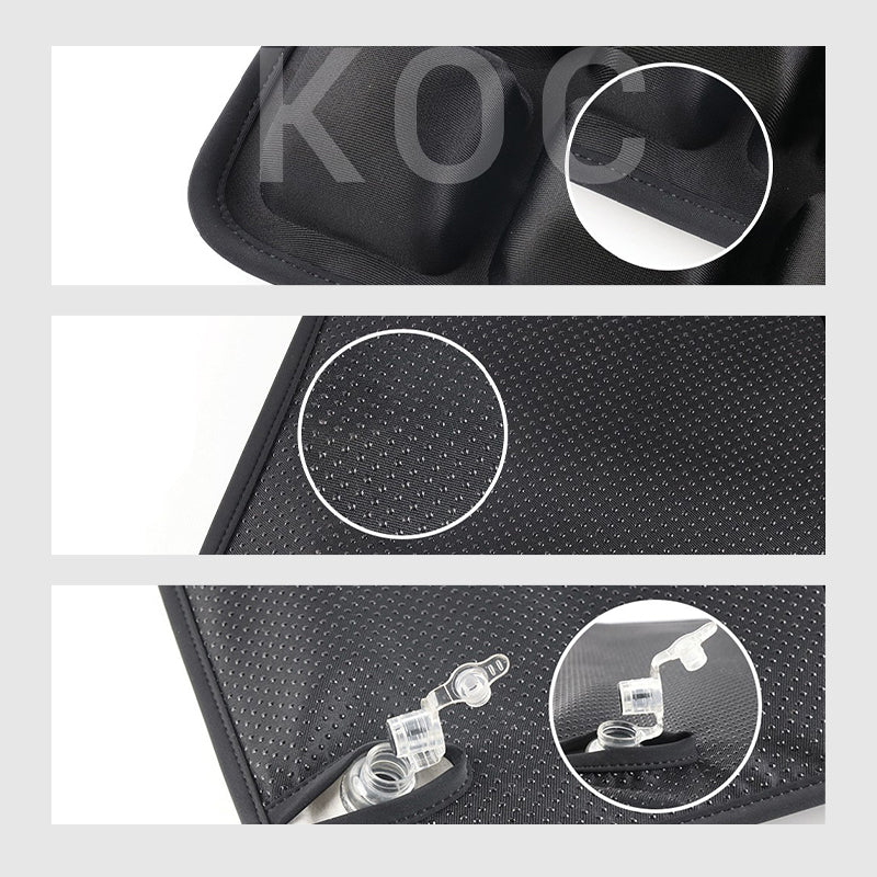 Bärbar kontorstryck lättnad uppblåsbar sittdyna