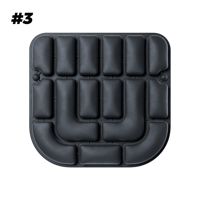 Bärbar kontorstryck lättnad uppblåsbar sittdyna