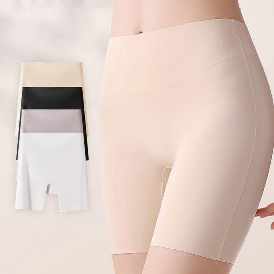 🏆 High-waisted women's silk satin underwear with tummy control and hip-lifting effect 👑🌿