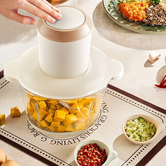 🔈🔈Sconto del 60%🥬Tritacarne elettrico di grande capacità🔥Potenziamento di 300 W + grande capacità di 2,5 litri