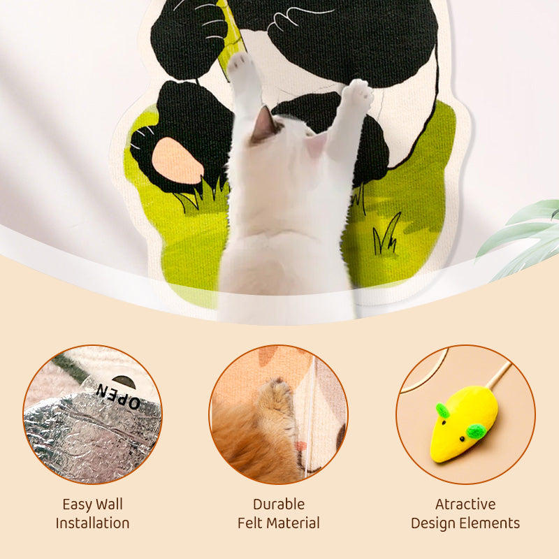 🔥Heißer Verkauf 49% Rabatt🔥An der Wand montierter Katzenkratzbaum