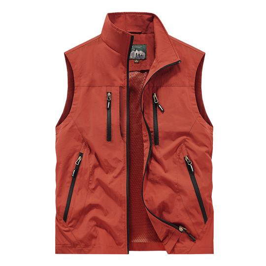 ⏰Limited Time Sale 49% OFF🔥🧥Men's Oversized Sleeveless Vest Jacket With Pockets
