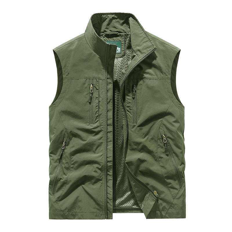 ⏰Limited Time Sale 49% OFF🔥🧥Men's Oversized Sleeveless Vest Jacket With Pockets