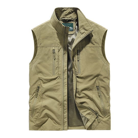 ⏰Limited Time Sale 49% OFF🔥🧥Men's Oversized Sleeveless Vest Jacket With Pockets