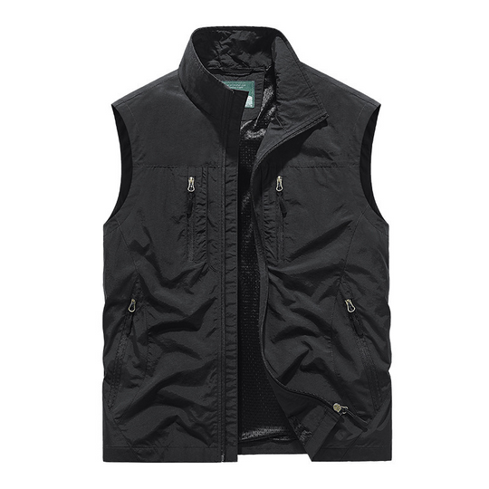 ⏰Limited Time Sale 49% OFF🔥🧥Men's Oversized Sleeveless Vest Jacket With Pockets