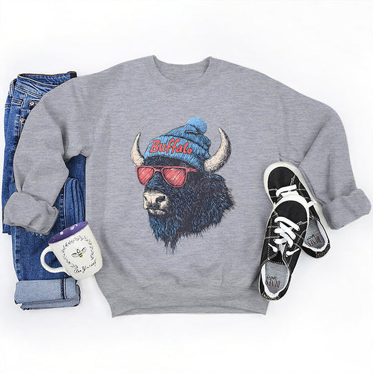 🔥✨Unisex Spirit Animal Football Graphic Sports Pullover Sweatshirts