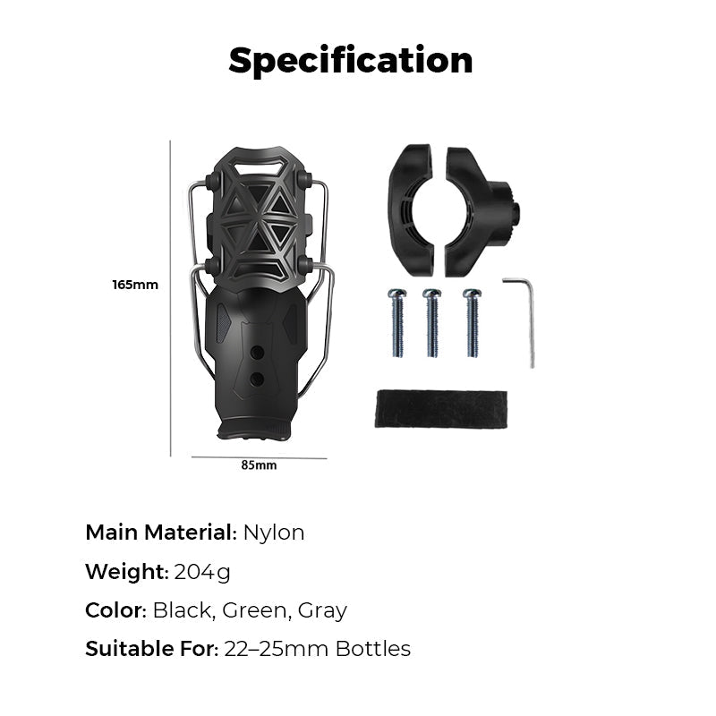 🎁 Limited-time promotional bundle 🔥Adaptive Cycling Bottle Holder and Cleaning brush