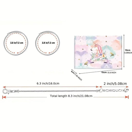 💥 50% OFF! 🎁 Charm Bracelet Jewelry Making Kit – Fun & Creative Crafting for All Ages 🎄