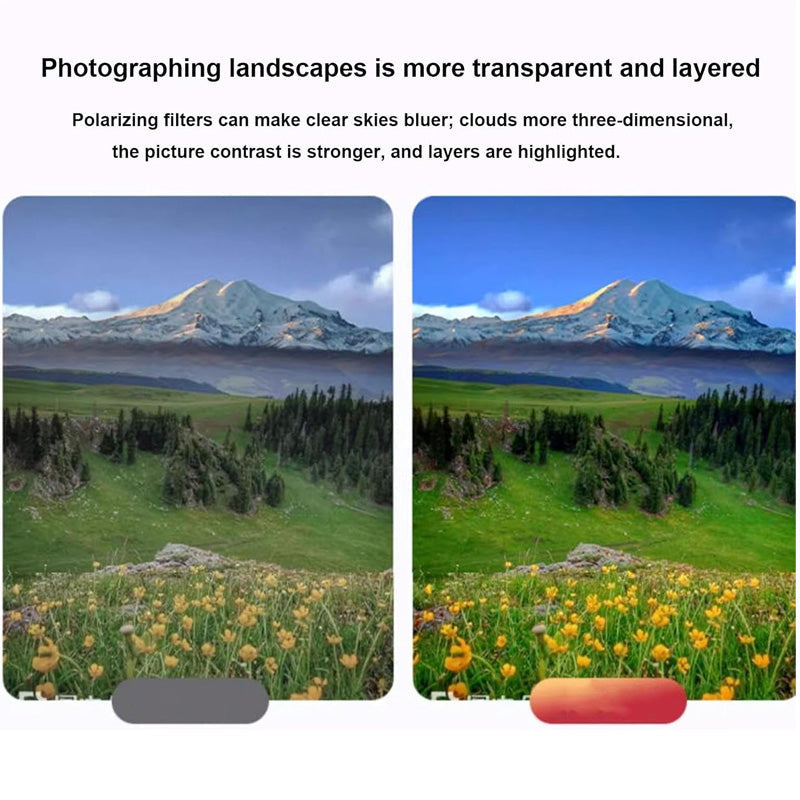 Ultra Slim Clip Circular Polarizer Filter