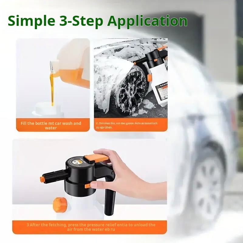 🔥2026 New Arrivals: 50% Off for a Limited Time!🔥Electric car wash foam gun